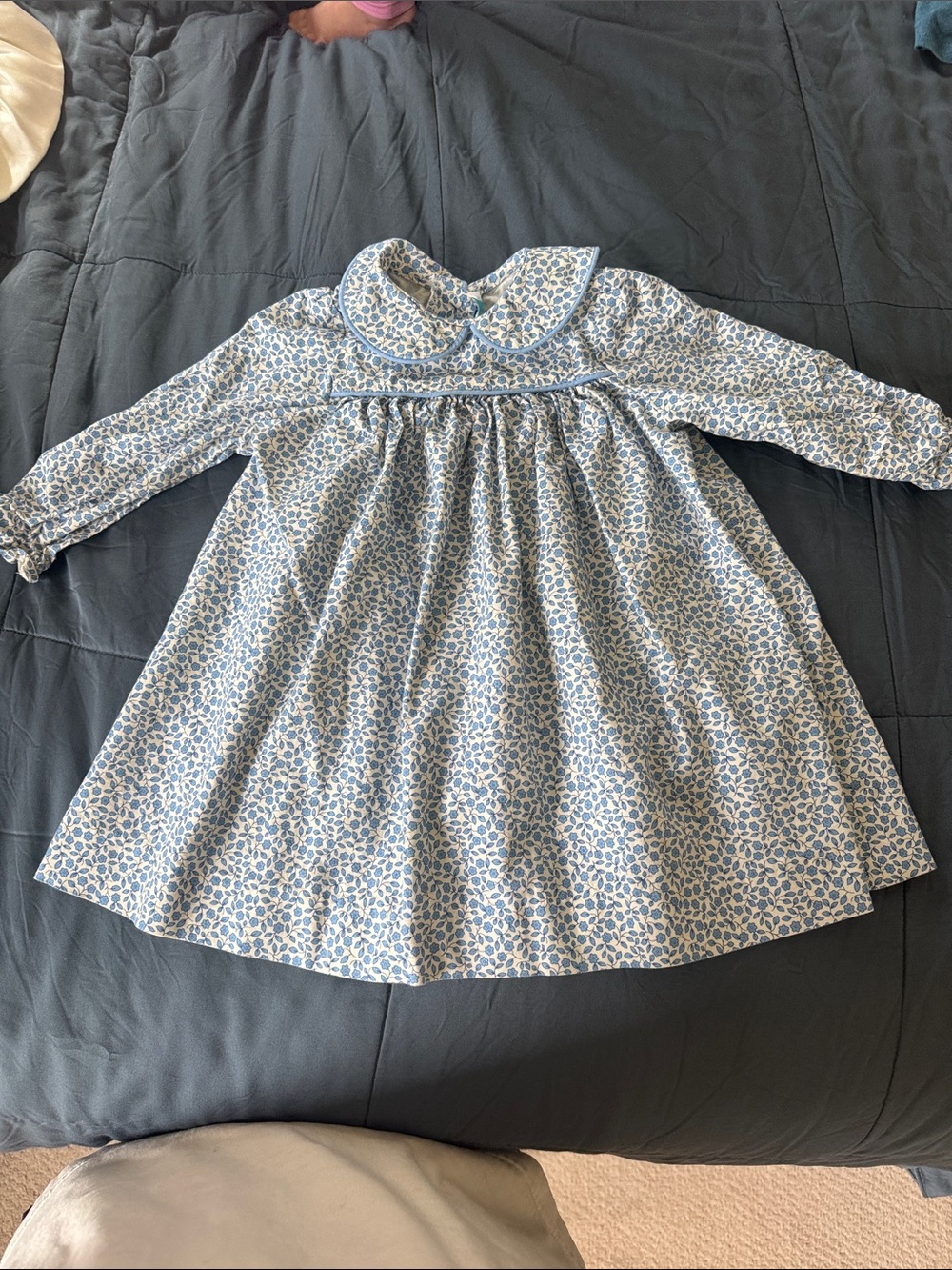 Funtasia 24m Blue Floral Dress